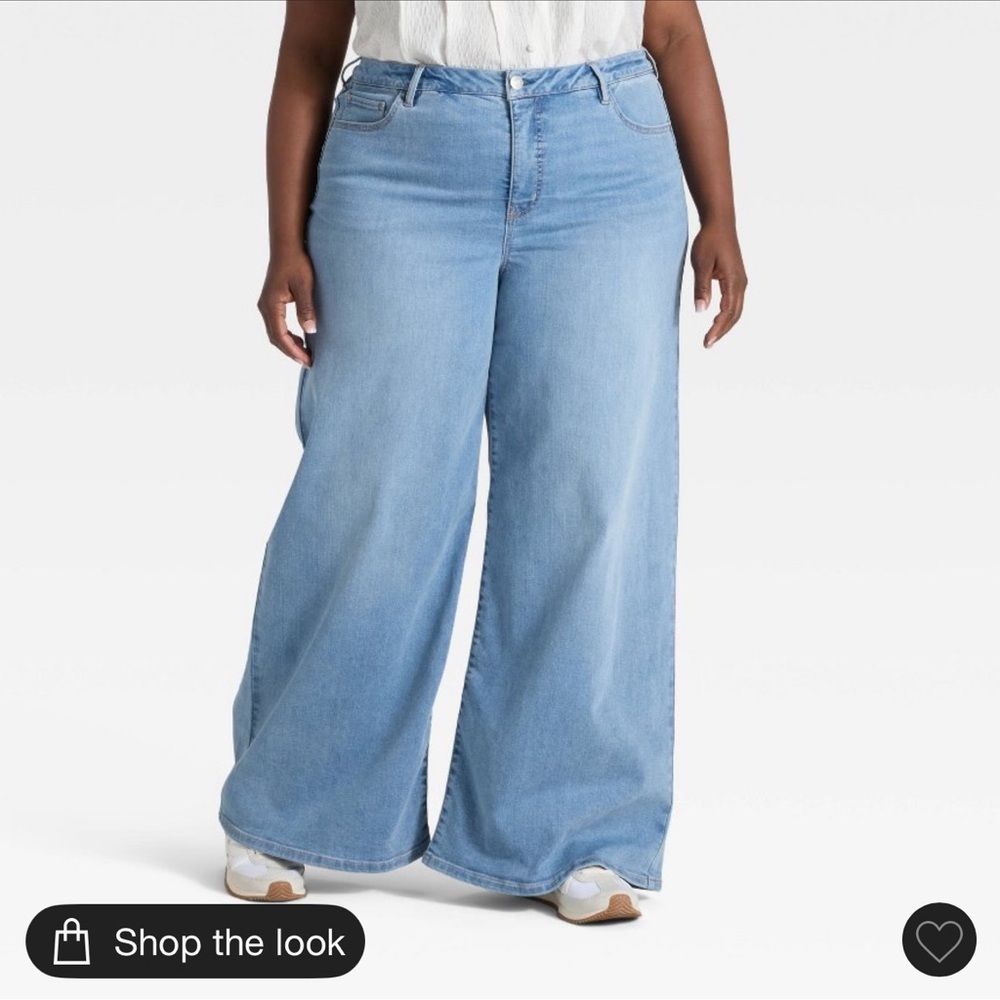 Ava & Viv Light Blue Flare Jeans